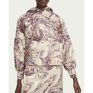 Scotch & Soda Maison Scotch Galaxy Tie Dye Starwatcher Pullover Hoodie